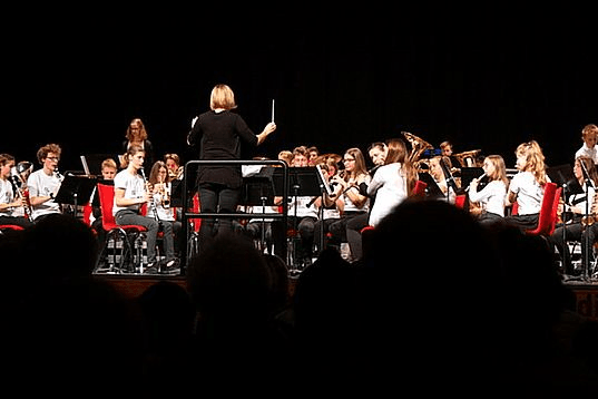 FSG Winds auf der Bühne