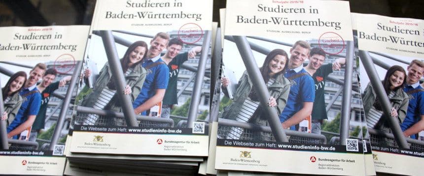 Broschüren zu Studieren in Baden-Württemberg